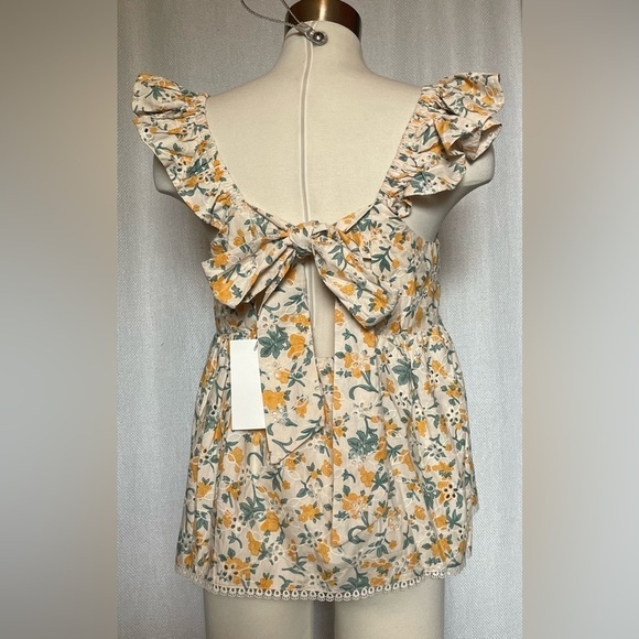 NWT &merci ruffle tank - Picture 3 of 6